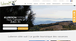 Desktop Screenshot of luberoncotesud.com