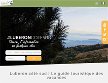 Tablet Screenshot of luberoncotesud.com